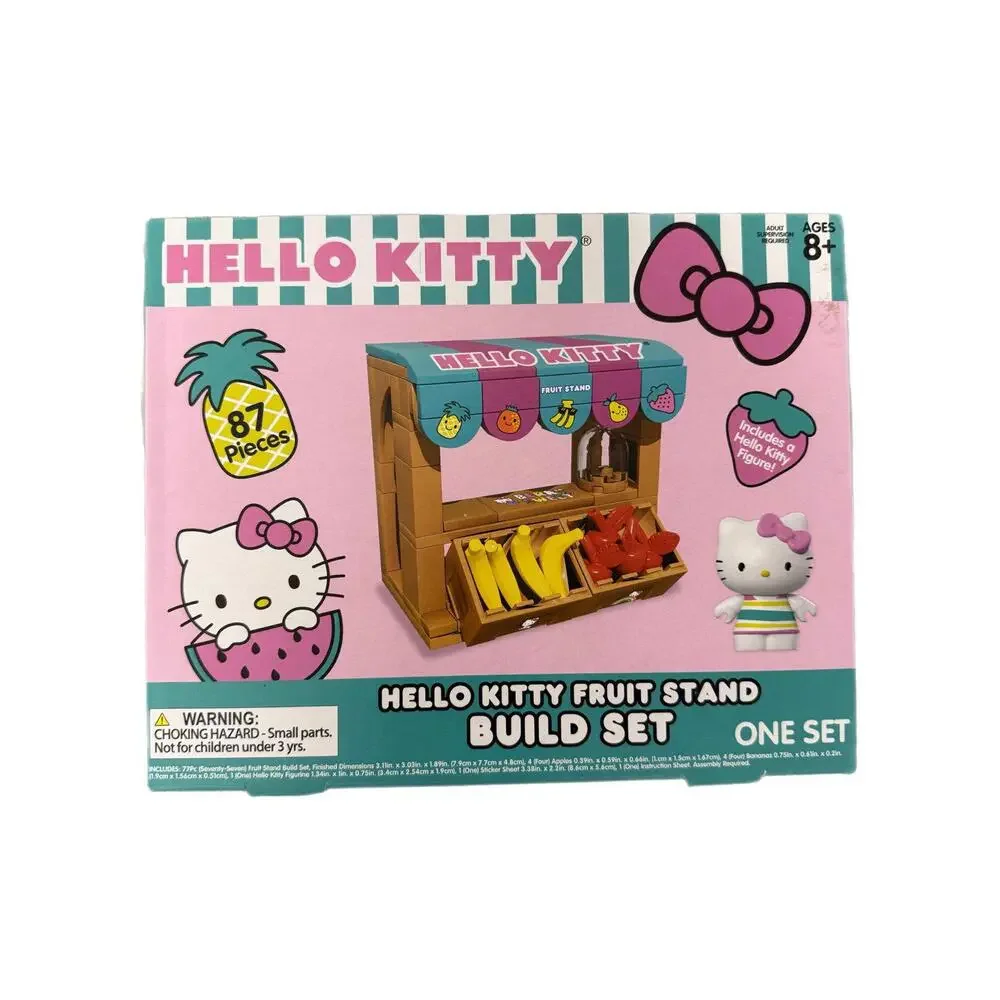 Hello Kitty Fruit Stand Build Set Lego